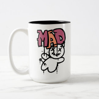 Tasse 2 Couleurs Poupée vaudou Mad Graffiti