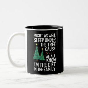Tasse 2 Couleurs Pourrait Aussi Dormir Sous Le Cadeau De Noël Arbre