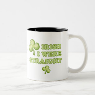 Tasse 2 Couleurs Pourvu que je sois straight