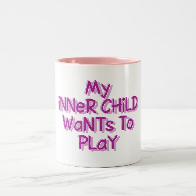 Tasse 2 Couleurs Poussettes pour enfants internes - choisir le styl (Centre)