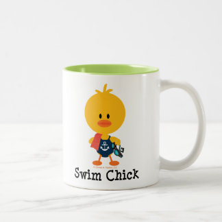 Tasse 2 Couleurs Poussin de bain