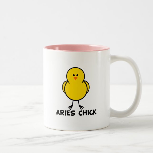 Tasse 2 Couleurs Poussin de Bélier (Droit)
