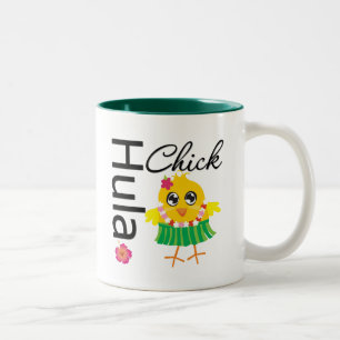 Tasse 2 Couleurs Poussin d'Hawaï de danse polynésienne