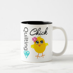 Tasse 2 Couleurs Poussin piquant