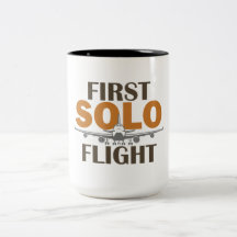 Premier vol solo