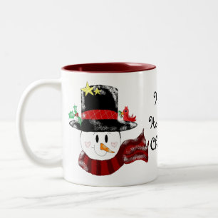 Tasse 2 Couleurs Prenez un Holly Jolly Christmas
