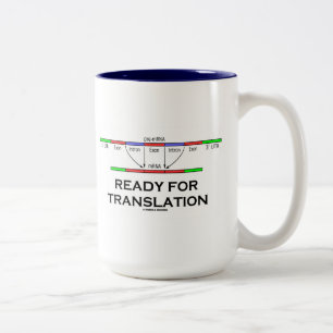 Tasse 2 Couleurs Préparez pour la traduction (pré-ADN messagère