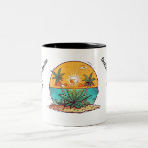 Tasse 2 Couleurs Présentation d'Island Dreams - Les amis des Caraïb