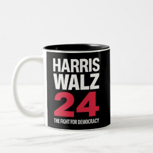 Tasse 2 Couleurs Présidente élue Kamala Harris & Tim Walz 2024 