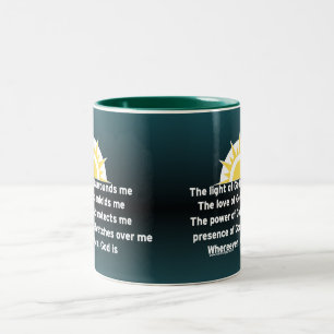 Tasse 2 Couleurs Prière de la protection