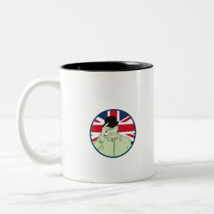 Tasse 2 Couleurs Prince Philip Duc d'Édimbourg