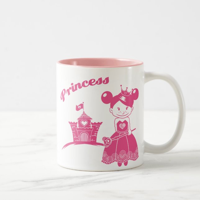 Tasse 2 Couleurs Princesse (Droit)