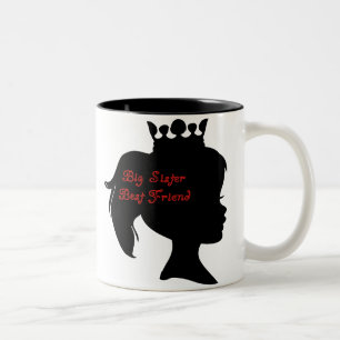 Tasse 2 Couleurs Princesse Big Soeur Meilleur Ami