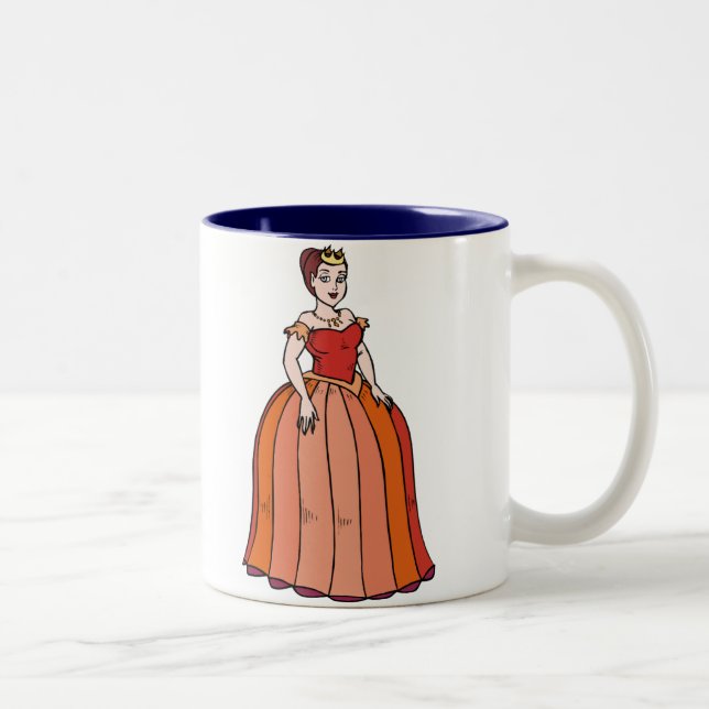 Tasse 2 Couleurs Princesse Bride (Droit)