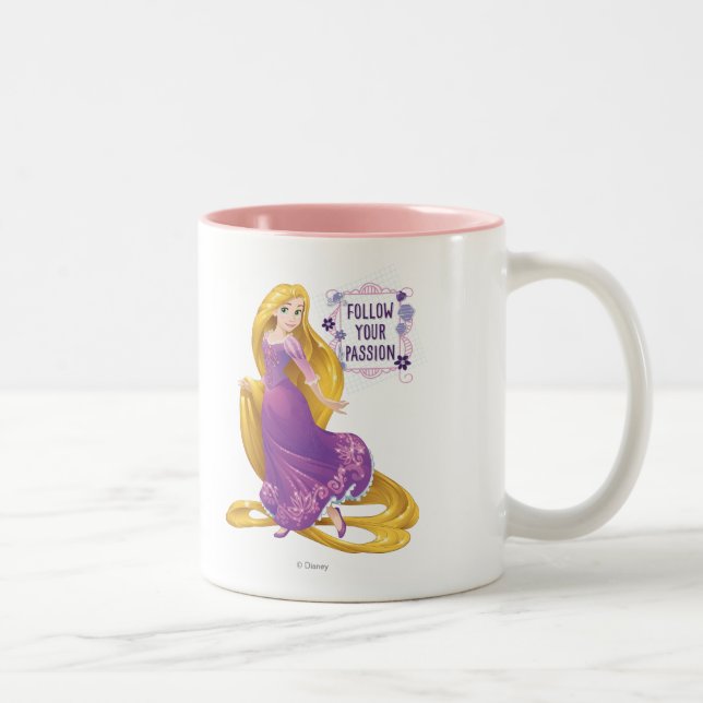 Tasse 2 Couleurs Princesse Rapunzel (Droit)