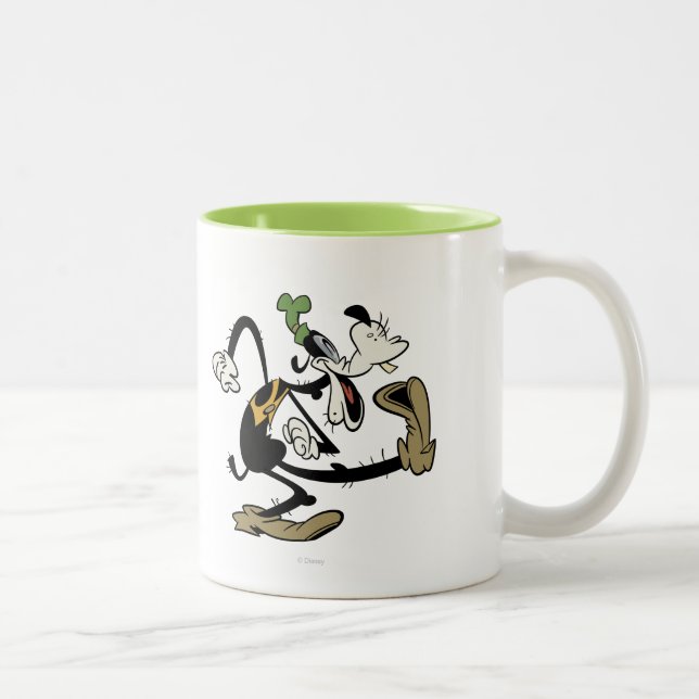 Tasse 2 Couleurs Principaux raccourcis Mickey | Goofy (Droit)