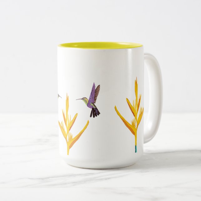 Tasse 2 Couleurs Printemps (Devant droit)
