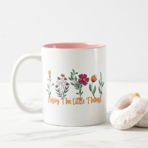 Tasse 2 Couleurs Profitez de Little Thing Vintage