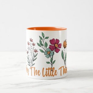 Tasse 2 Couleurs Profitez de Little Thing Vintage