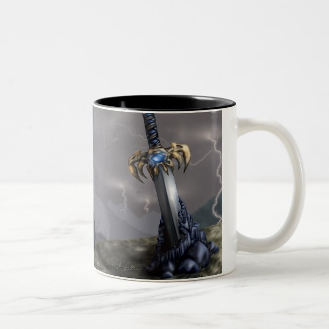 Tasse 2 Couleurs Prophétie en hausse (Droit)