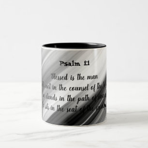 Tasse 2 Couleurs Psaume 1:1