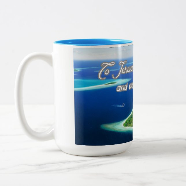 Tasse 2 Couleurs Psaume 24 (Gauche)