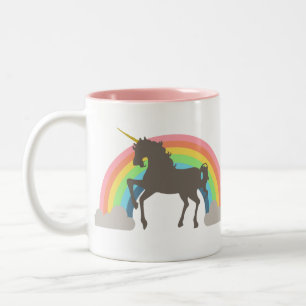 Tasse 2 Couleurs Puissance de licorne