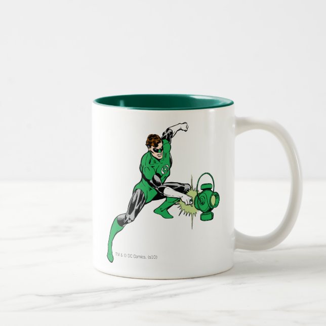 Tasse 2 Couleurs Puissance verte (Droit)