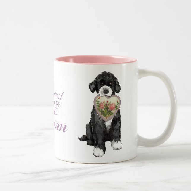 Tasse 2 Couleurs PWD Heart Maman (Droit)
