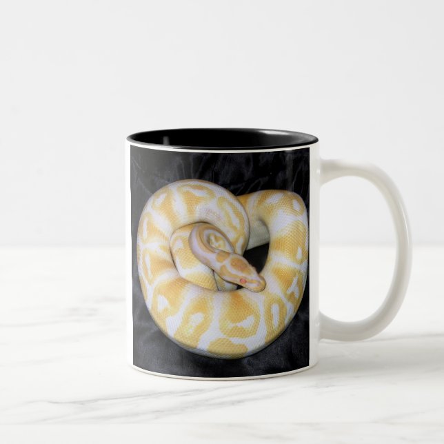 Tasse 2 Couleurs Python de boule - customisé (Droit)