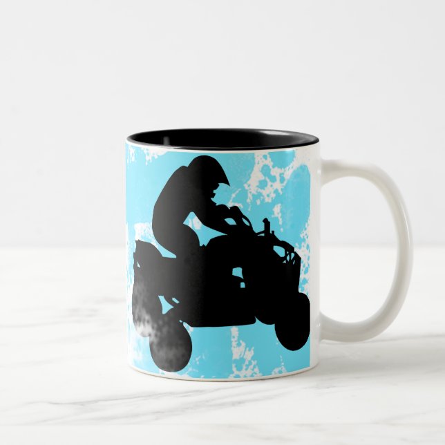 Tasse 2 Couleurs quadruples (Droit)