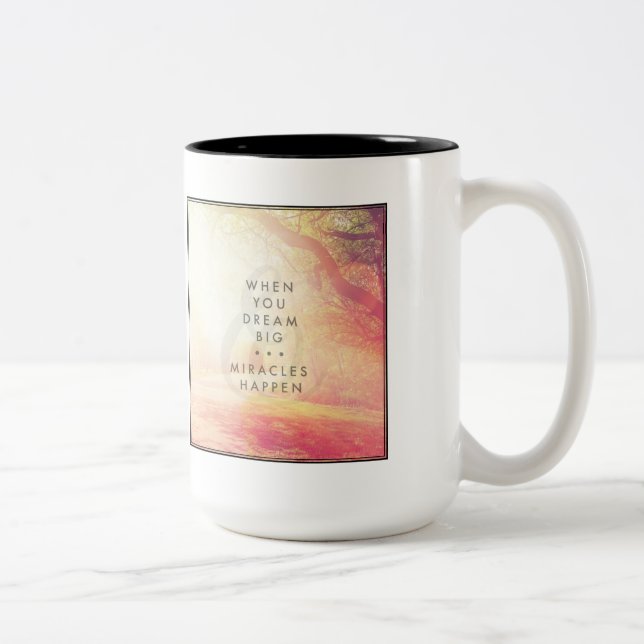 Tasse 2 Couleurs Quand vous rêvez (Droit)