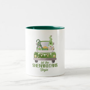 Tasse 2 Couleurs Que les Shenanigans commencent la Saint Patrick Ve