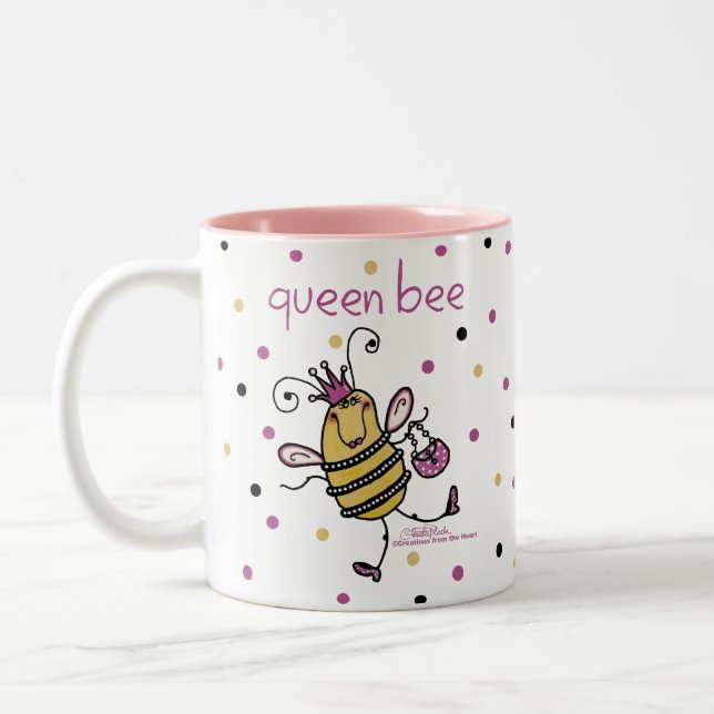 Tasse 2 Couleurs Queen Bee (Gauche)