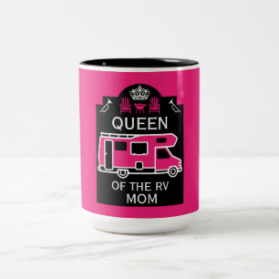 Tasse 2 Couleurs Queen Of The Camper RV