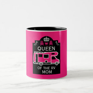 Tasse 2 Couleurs Queen Of The Camper RV