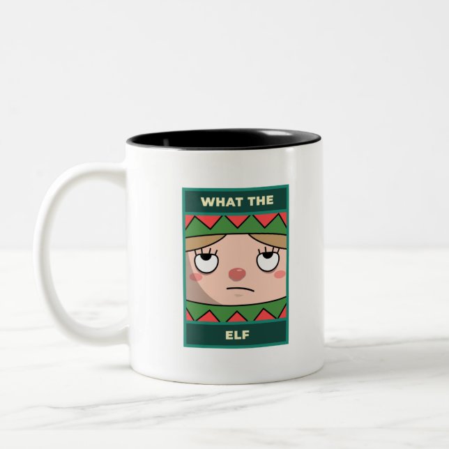 Tasse 2 Couleurs Quel Elfe (Gauche)