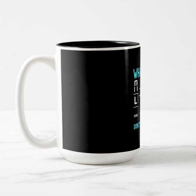 Tasse 2 Couleurs Quelle Partie Du Photographe (Gauche)