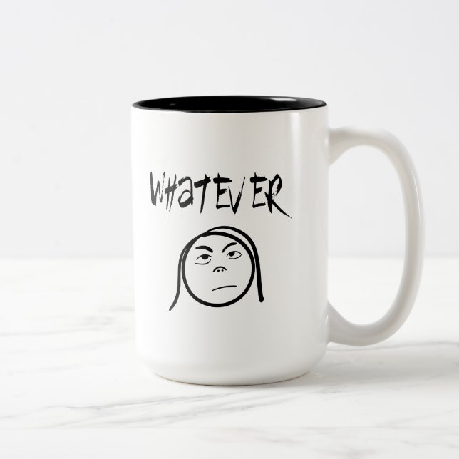 Tasse 2 Couleurs Quelle que soit la boue (Droit)