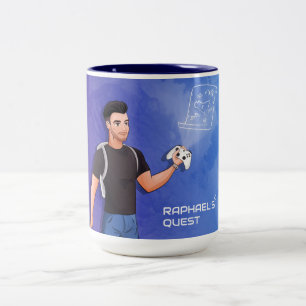 Tasse 2 Couleurs Quête de Raphael - chaîne Youtube officielle
