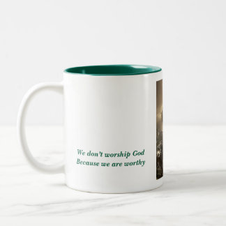 Tasse 2 Couleurs Qui est digne