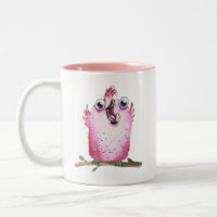 Quirky Rose Chirping Oiseau Collectif