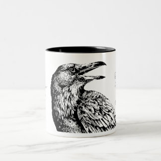 Tasse 2 Couleurs ` Quoth Raven, "plus jamais"',