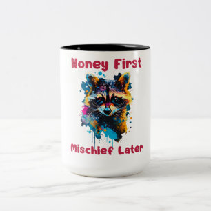 Tasse 2 Couleurs Raccoon