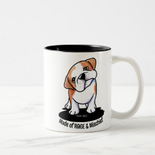 Tasse 2 Couleurs Rage and Mischief Bulldog