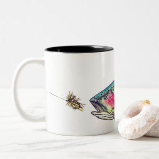 Tasse 2 Couleurs Rainbow Trout Fly