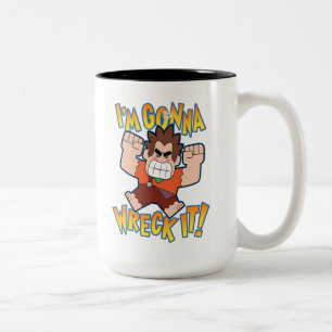 Tasse 2 Couleurs Ralph  Je vais le détruire !