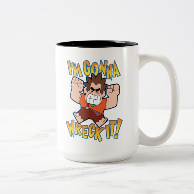 Tasse 2 Couleurs Ralph | Je vais l'écraser ! (Droit)