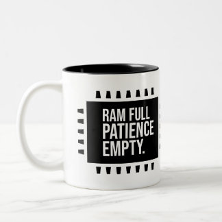 Tasse 2 Couleurs Ram full patiencie empty