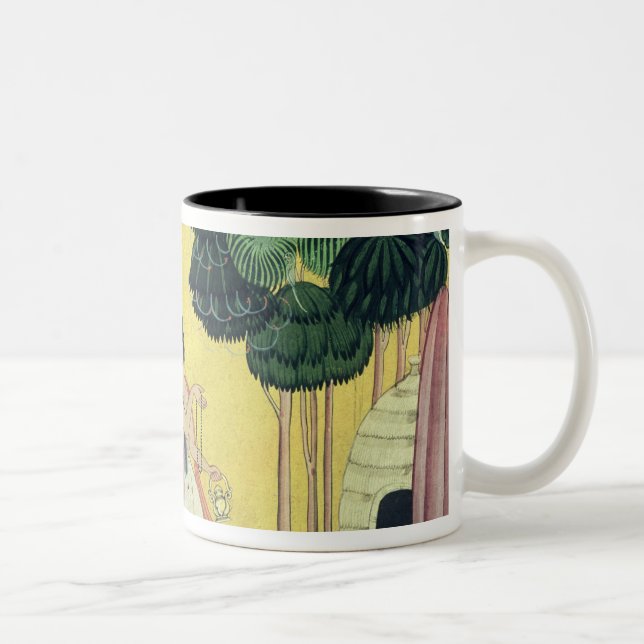 Tasse 2 Couleurs Rama et Lakshmana accompagnés de Visvamitra (Droit)